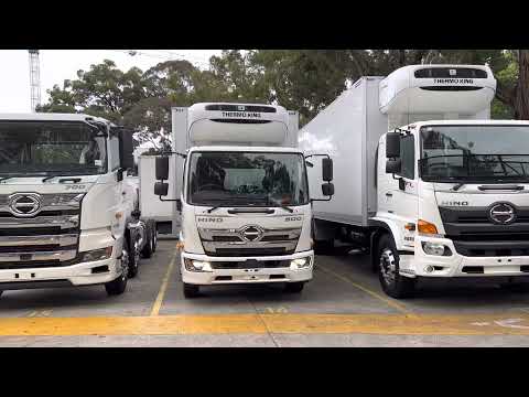Hino Trucks Sydney Australia - 500 Series FE/FC STD Cabin & 500 Series FL Wide Cabin