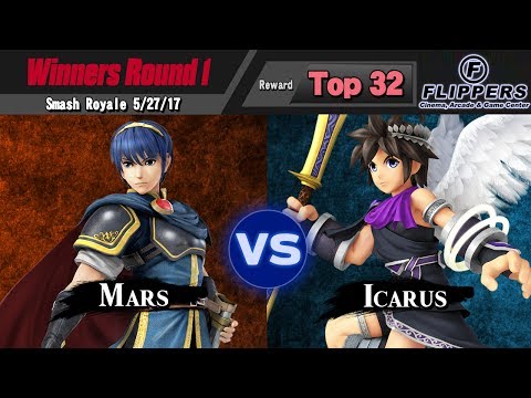 Smash Royale 5/27/17 - Winners Round 1 - Mars (Marth) vs. Icarus (Pit)