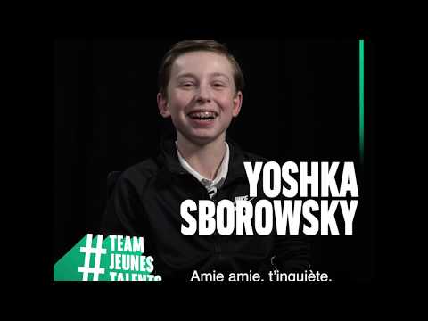 #TeamJeunesTalents Yoshka Sborowsky - ITW au filet
