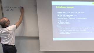 Javaprogrammering - Föreläsning 05 - Array och ArrayList