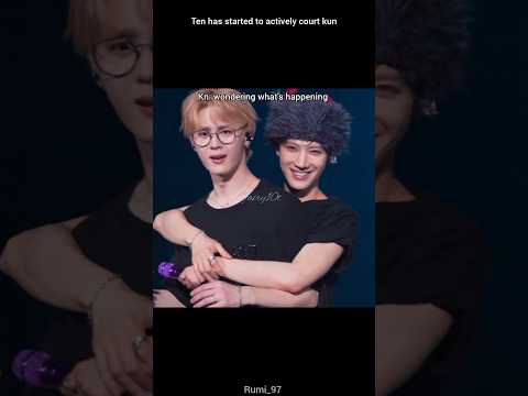 Ten keep making kun kunfused 💚 #kunten #wayv #nct