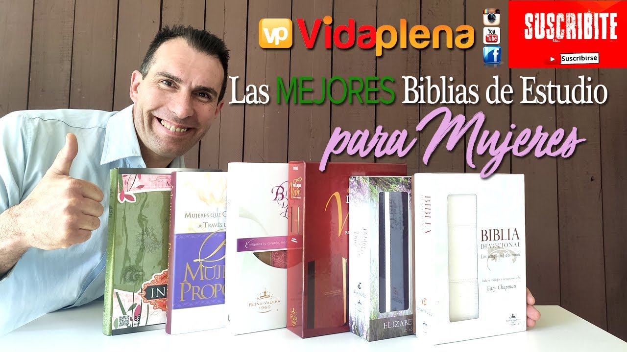 Watch Las MEJORES Biblias de ESTUDIO para la MUJER -6 opciones excelentes Biblias para la MUJER EN CRISTO Now Las MEJORES Biblias de ESTUDIO para la MUJER -6 opciones excelentes Biblias para la MUJER EN CRISTO