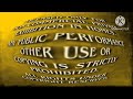 Paramount Fbi Warning Screen 1996 2006 Effects