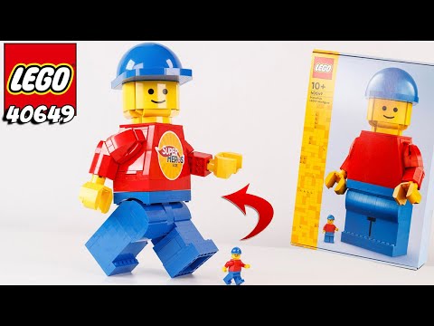 Vidéo LEGO Objets divers 40649 : Minifigurine LEGO grand format