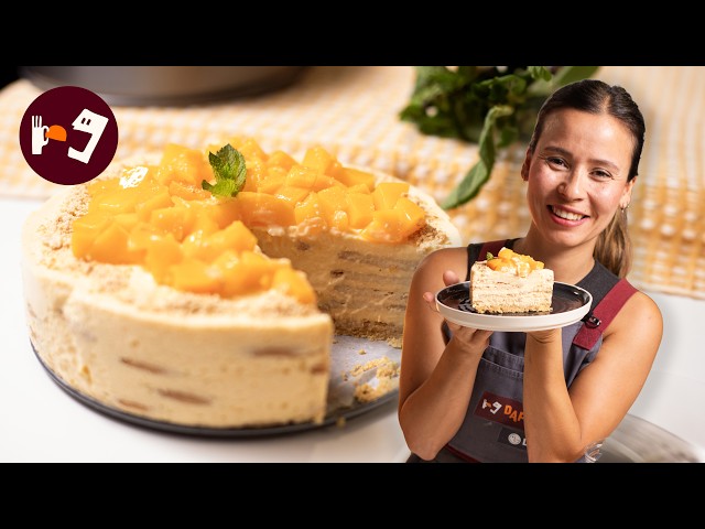 Carlota de melocotón, la tarta fría perfecta (sin horno) para el verano