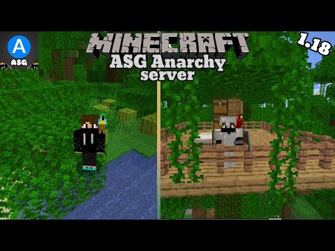 AS 12 YT - minecraft!!! anarchy server!! i made iron armor and tools!! malayalam @AS12YT