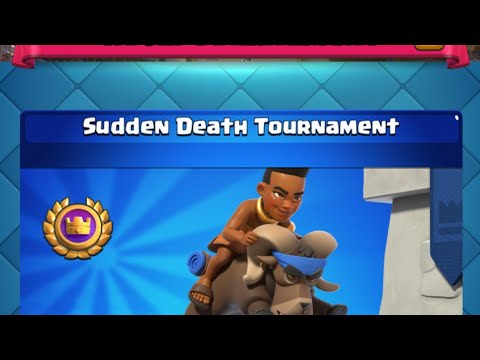 best deck for sudden death tournament (10 win to 20 win)_! clash royale توضیحات