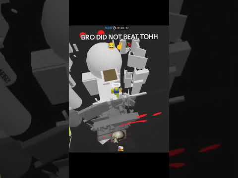 BRO DID NOT BEAT TOHH 💀💀🥀🥀