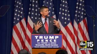 FULL: General Flynn at Donald Trump Greenville, NC Rally
