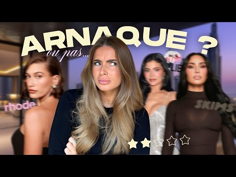 JE TESTE LES MARQUES DES CÉLÉBRITÉS (skims, rhode, kylie cosmetics...)