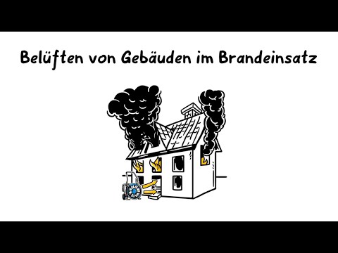 Belüften von Gebäuden im Brandeinsatz