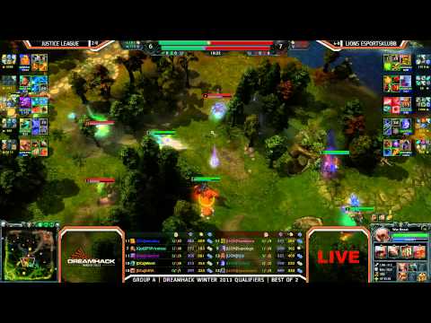 DreamHack Qualifier Group Stages - LION vs DCx game 1