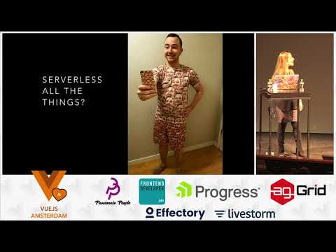 Sarah Drasner - Vue application development by deploying and operating serverless