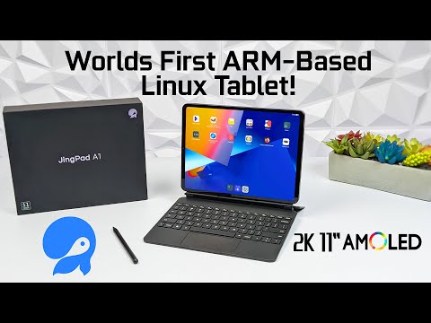 JingPad A1 First look World's FIRST Consumer-level ARM-based Linux Tablet