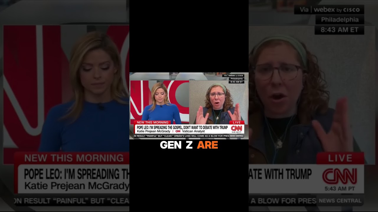 Why Gen Z Is Turning to the Pope #substack #shorts