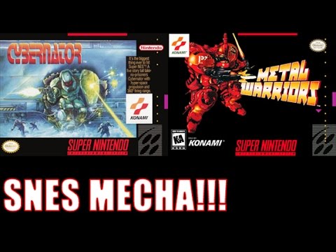 Cybernator & Metal Warriors are RAD!!!!