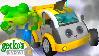 Dump Truck Smoke Cloud｜Gecko’s Garage｜Funny Cartoon For Kids｜Learning Videos For Toddlers