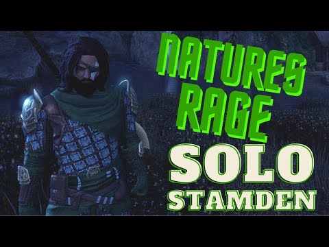 ESO - Natures Rage - Solo Stamina Warden for ALL Solo Content!