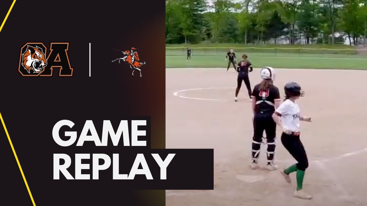 OA Softball vs Stoughton  5/21/25