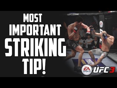 ✌️ EA UFC 3:  THE MOST IMPORTANT STRIKING TIP! ✌️