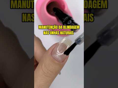 Maintaining the protective coating on natural nails 💅🏼 #protection #nails #manicure