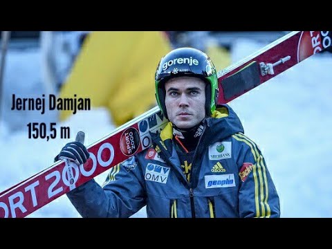 Jernej Damjan 150,5 m (1.02.2014). Willingen 2014