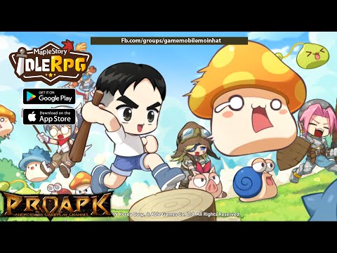 MapleStory : Idle RPG Gameplay Android / iOS - YouTube