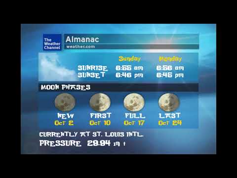 Modified WeatherStar XL - Sunday, September 29, 2024