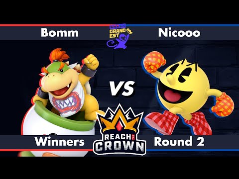 [Reach The Crown #14] - Bomm (Bowser Jr.) vs. Nicooo (Pac-Man) - WR2