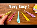 Easy Sticky Note Origami Dart Tutorial How To Make Easy Sticky Note Dart Origami