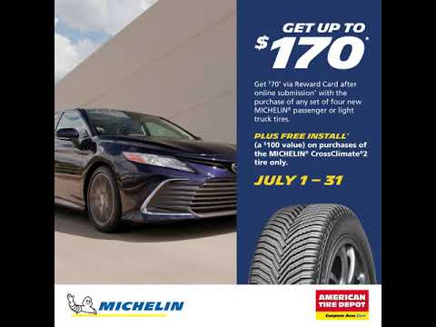 Michelin CrossClimate 2 Tire - Up to $170 Rebate + ATD video