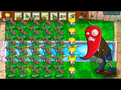 PvZ 100% THREEPEATER ZomPlants - Plants vs Zombies Mod ZomPlants vs Zombotany