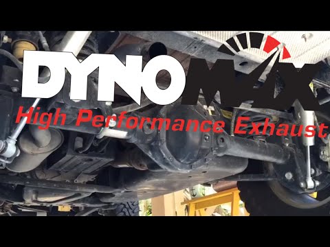 Jeep JK 3.6 Dynomax exhaust comparison