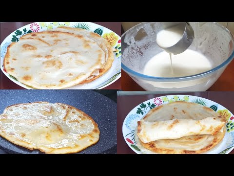 Paratha Recipe With Liquid Dough |  No Rolling No Kneading Paratha Recipe  | Recipes By Lamisa's Mom