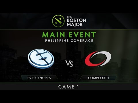 EG vs Complexity Gaming | Boston Major | Group Stage | Game 1