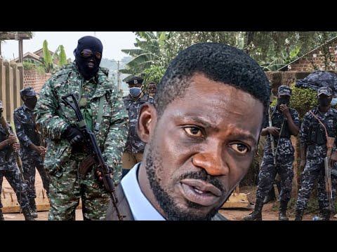 UNCLEAR SITUATION AT BOBI WINE’S HOME: SECURITY PRESENCE RAISES QUESTIONS—PROTECTION OR INVASION?