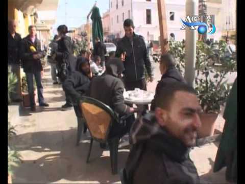 Lampedusa, punto su situazione immigrati AGTV 26-02-2011.wmv