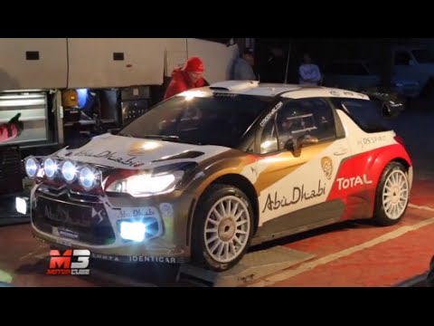 NEW CITROEN DS3 WRC 2015 - SEBASTIEN LOEB TESTER