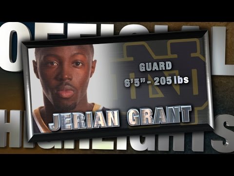 Notre Dame Guard Jerian Grant | 2014-15 Official Highlights