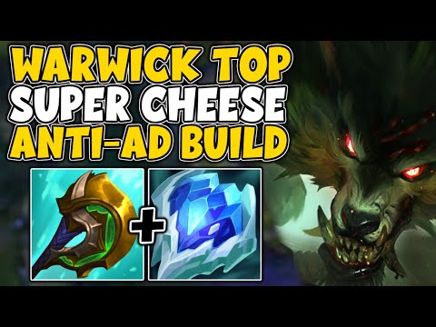 WARWICK TOP IS EASY MODE WITH THIS BUILD - League of Legends