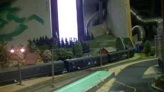 Hele lange intercity bij Hansbeek