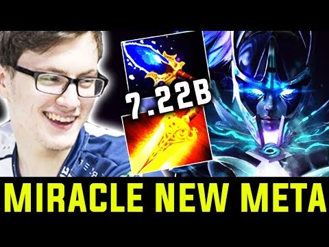 Miracle Phantom Assassin - New Disaster Meta Radiance And Aghs 7.22b Dota 2