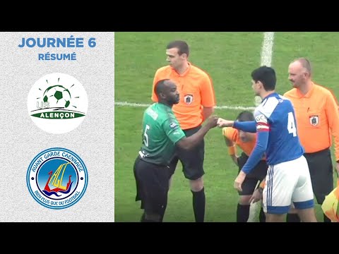 US Alençon 1-2 AG Caen // N3 J6 (résumé)