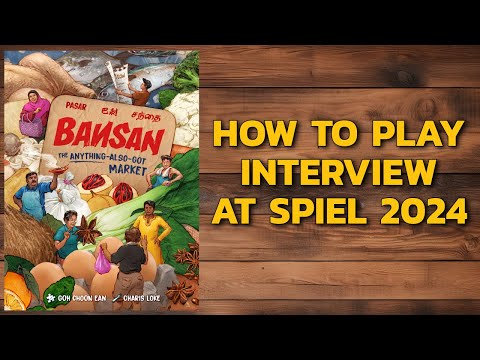 How to play interview at Spiel 2024