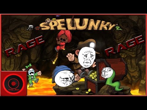 ÇA SENT LA RAGE, NON? / SPELUNKY  [FR]
