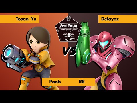 Soda Smash Lite #4 - Round Robin Pools - Tosan_Yu (Mii Gunner) vs. Delayzz (Samus)