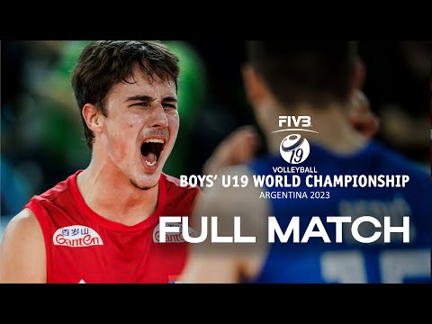 SRB🇷🇸 vs. SLO🇸🇮 - Full Match | Boys' U19 World Championship | Playoffs