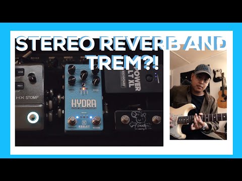 Keeley Electronics HYDRA Stereo Reverb and Tremolo - Quick Tone Samples!