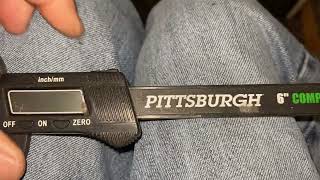 Pittsburgh digital caliper battery replacement