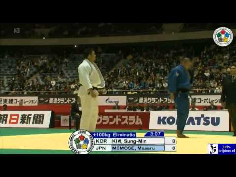 Sung-Min Kim (KOR) - Masaru Momose (JPN) [+100kg]